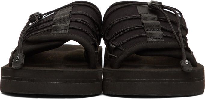 Suicoke Black OLAS-ECS Sandals - Picture 3