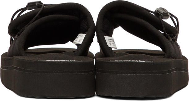Suicoke Black OLAS-ECS Sandals - Picture 4