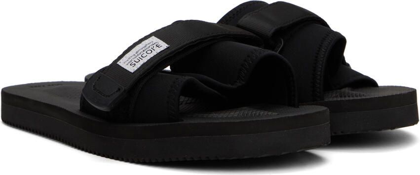 Suicoke Black PADRI Sandals - Picture 2