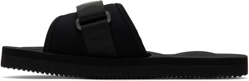 Suicoke Black PADRI Sandals - Picture 6