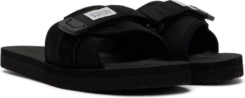 Suicoke Black PADRI Sandals - Picture 4