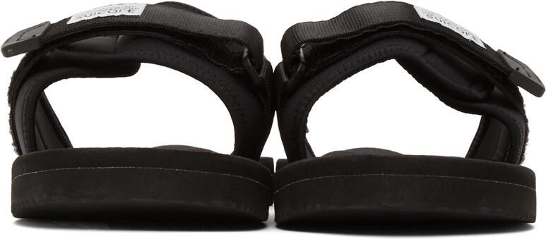 Suicoke Black PADRI Sandals - Picture 3