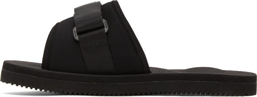 Suicoke Black PADRI Sandals - Picture 2