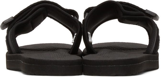 Suicoke Black PADRI Sandals - Picture 4