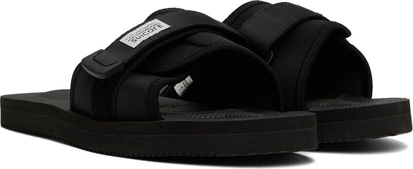 Suicoke Black PADRI Sandals - Picture 2