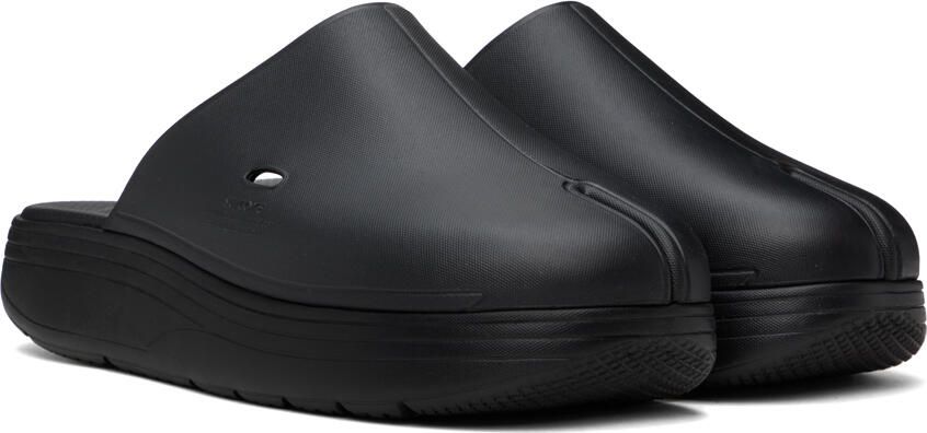 Suicoke Black Polk Loafers - Picture 2