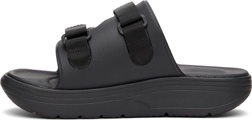 Suicoke Black Urich Sandals - Picture 3