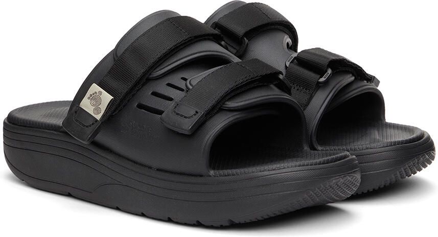 Suicoke Black Urich Sandals - Picture 2