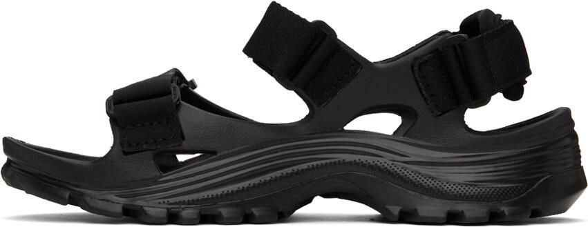 Suicoke Black Wake Sandals - Picture 3