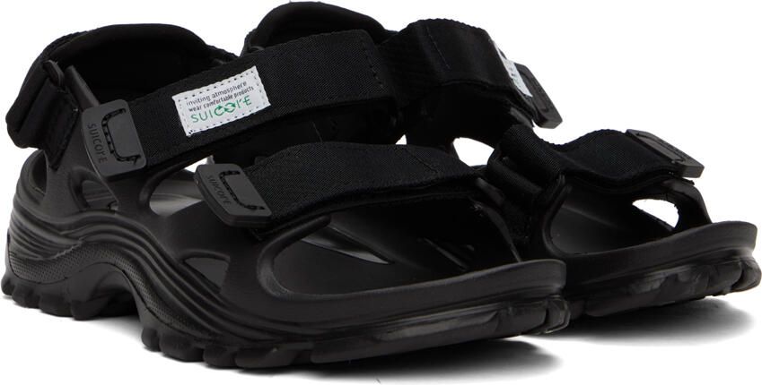 Suicoke Black Wake Sandals
