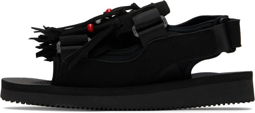 Suicoke Black WAS-4ab Sandals - Picture 3