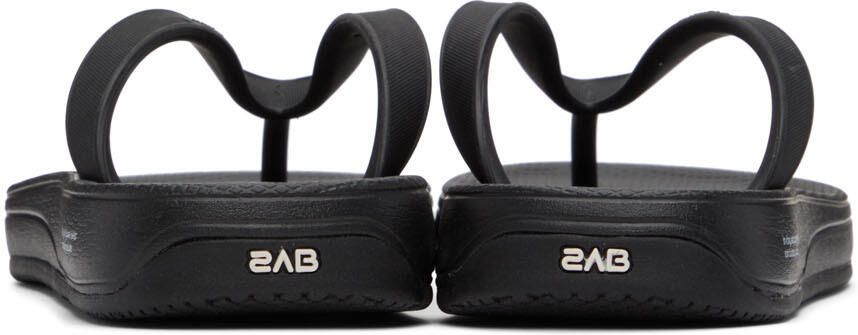 Suicoke Black ZAB Flip Flops