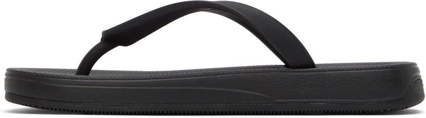 Suicoke Black ZAB Flip Flops - Picture 4