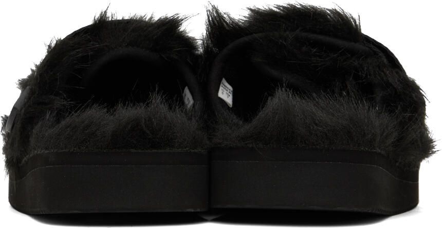 Suicoke Black ZAVO-2EU Slip-On Loafers