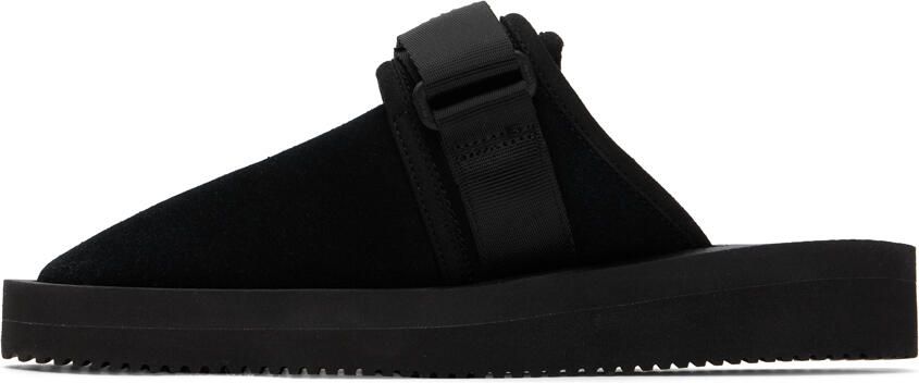 Suicoke Black ZAVO-Cab Slippers - Picture 3