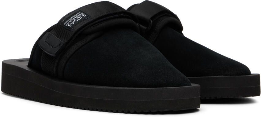 Suicoke Black ZAVO-Cab Slippers - Picture 2
