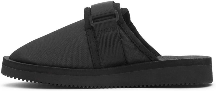 Suicoke Black ZAVO-CAB Slippers - Picture 3