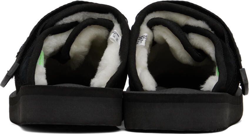 Suicoke Black ZAVO-Mab Slip-On Loafers