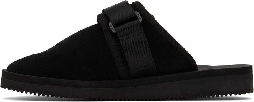 Suicoke Black ZAVO-Mab Slip-On Loafers - Picture 3