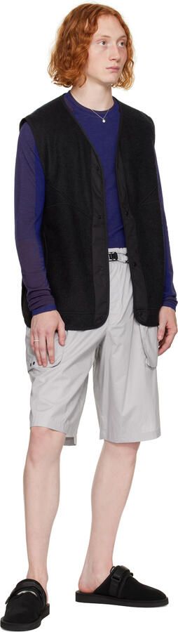 Suicoke Black ZAVO-Mab Slip-On Loafers - Picture 4