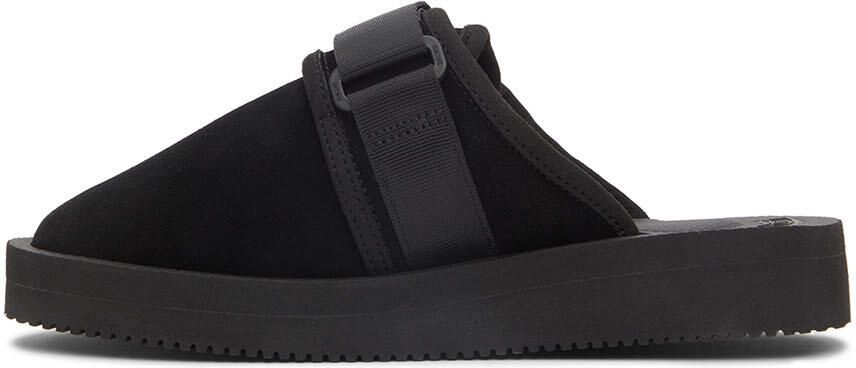 Suicoke Black ZAVO-VS Slippers - Picture 3