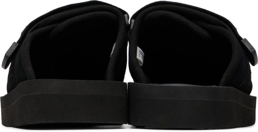 Suicoke Black ZAVO-VS Slippers