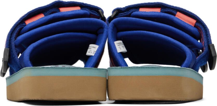 Suicoke Blue & Orange MOTO-JC01 Sandals