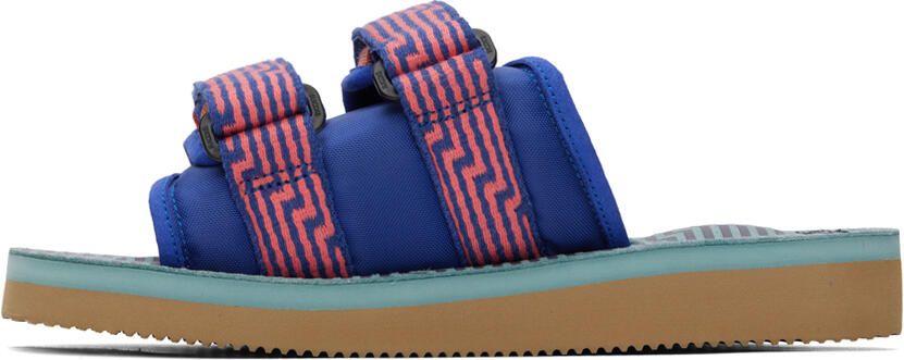 Suicoke Blue & Orange MOTO-JC01 Sandals - Picture 3