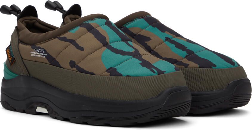 Suicoke Brown & Blue Pepper-Evab-PT04 Loafers - Picture 2