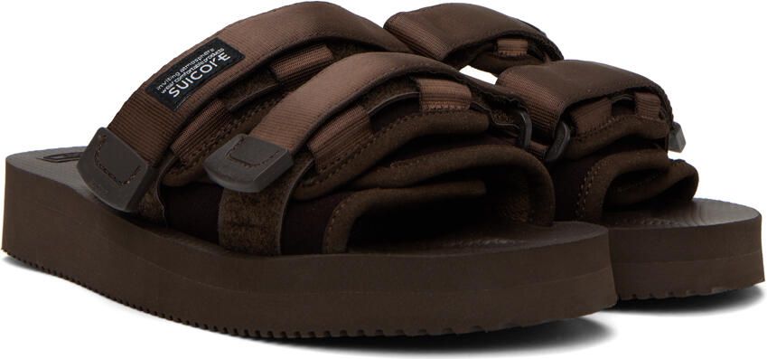 Suicoke Brown Moto-VS Sandals