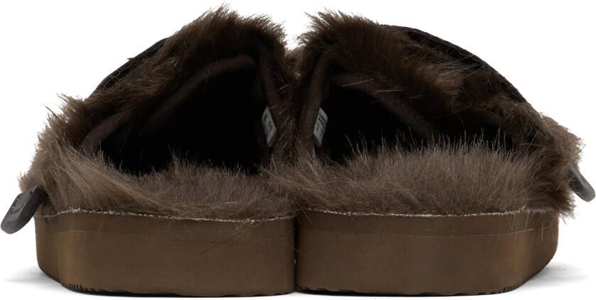 Suicoke Brown ZAVO-2EU Slippers