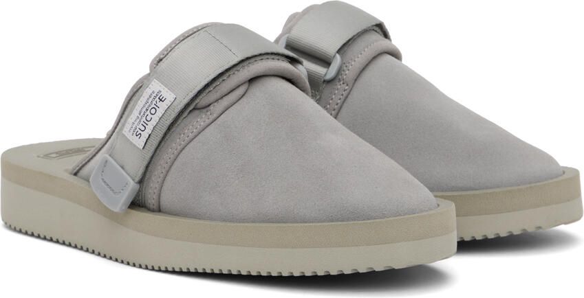 Suicoke Gray ZAVO-VS Slippers - Picture 2