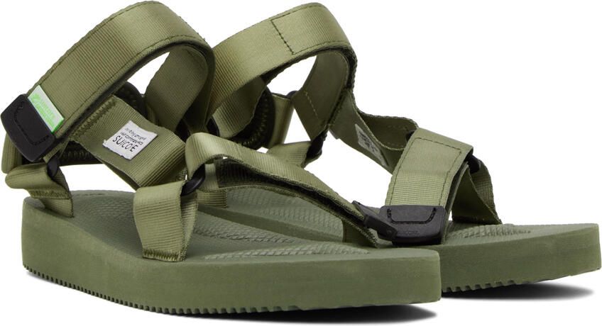 Suicoke Khaki DEPA-Cab Sandals
