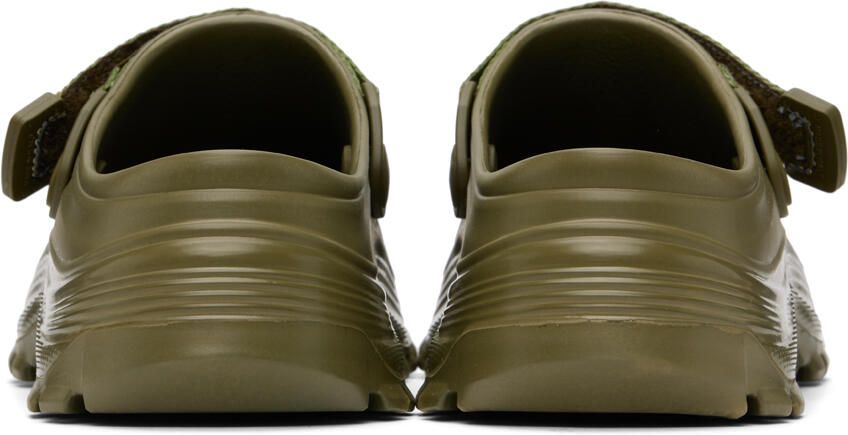 Suicoke Green MOK Slippers