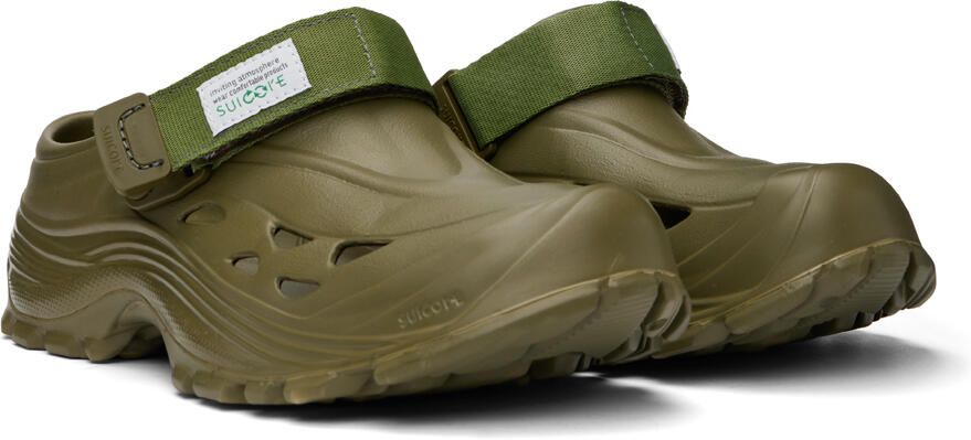 Suicoke Green MOK Slippers - Picture 2