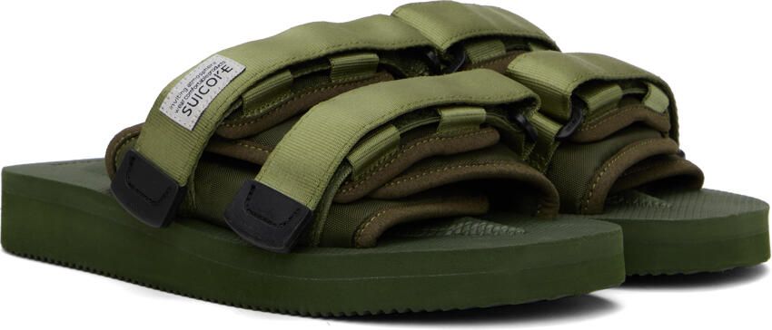 Suicoke Green MOTO-Cab Sandals - Picture 2