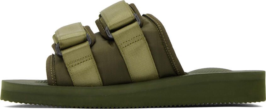 Suicoke Green MOTO-CAB Sandals - Picture 2