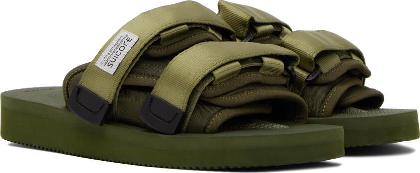 Suicoke Green MOTO-CAB Sandals - Picture 3