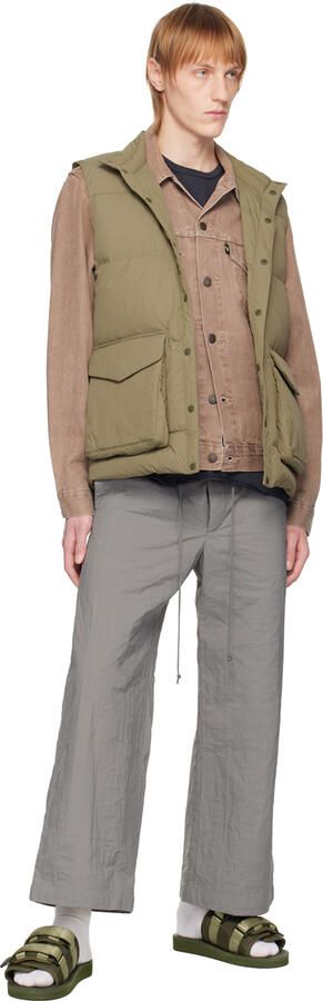 Suicoke Green MOTO-CAB Sandals - Picture 4