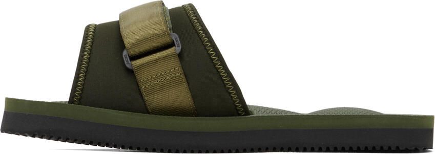 Suicoke Khaki PADRI Sandals - Picture 6