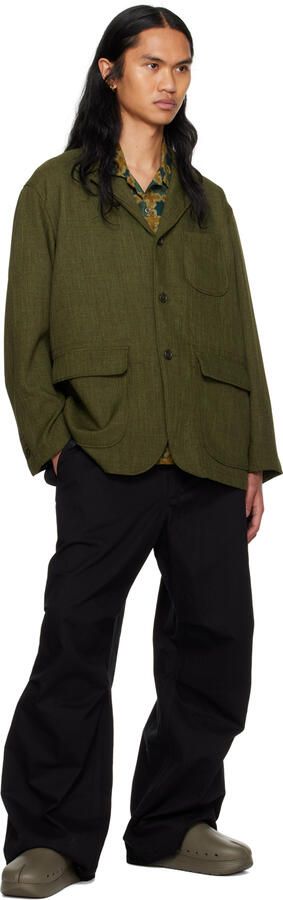 Suicoke Khaki Polk Slippers - Picture 4