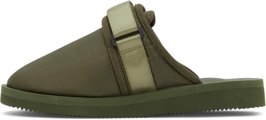 Suicoke Green ZAVO-Cab Slippers - Picture 3