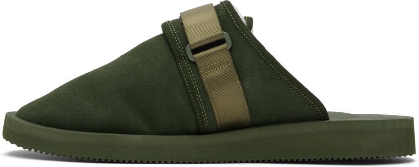 Suicoke Green ZAVO-Mab Sandals - Picture 2