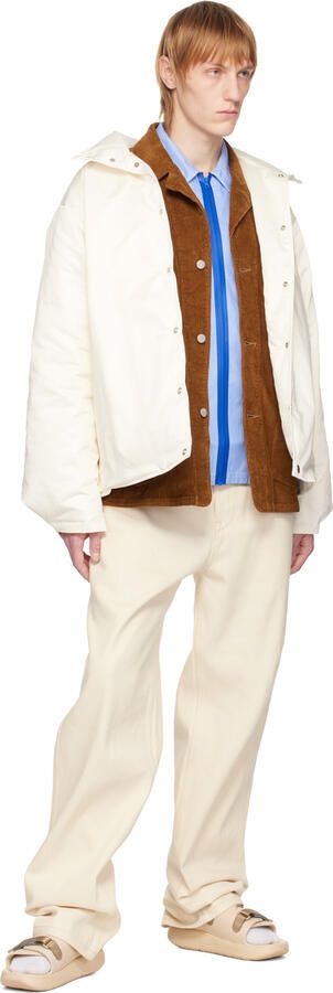 Suicoke Khaki & Beige URICH Sandals - Picture 4