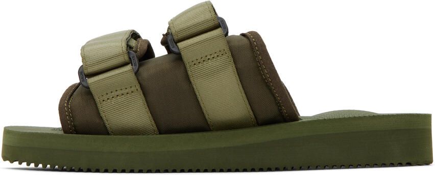 Suicoke Khaki MOTO-Cab Sandals - Picture 3