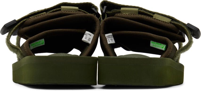 Suicoke Khaki MOTO-Cab Sandals - Picture 2