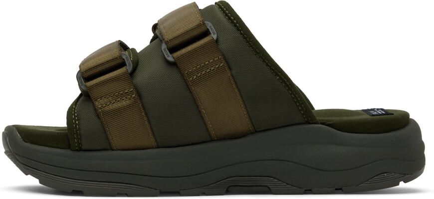 Suicoke Green MOTO-Run Sandals - Picture 4