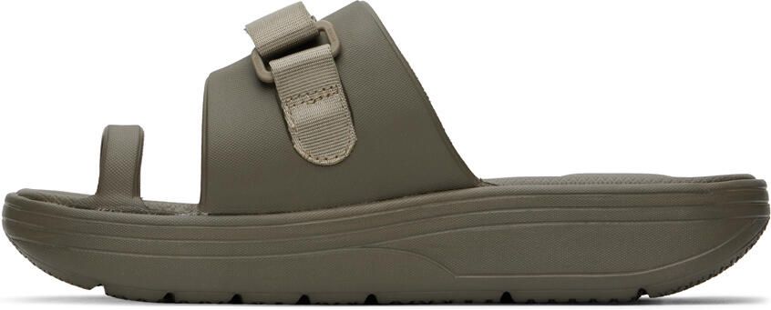 Suicoke Khaki UTA Sandals - Picture 3