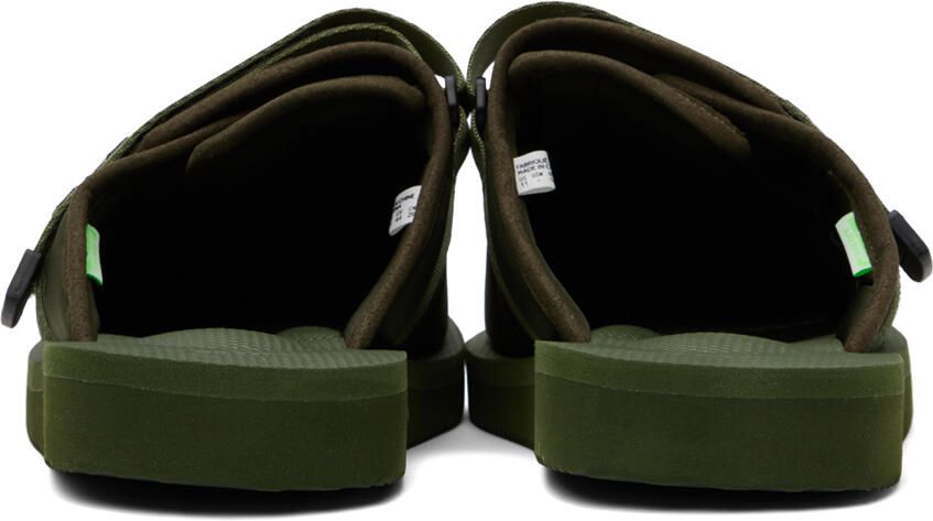 Suicoke Khaki ZAVO-Cab Slippers