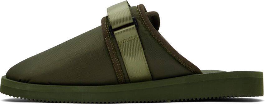 Suicoke Khaki ZAVO-Cab Slippers - Picture 3